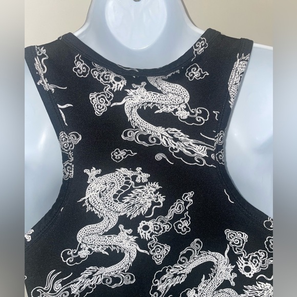 Popular 21 sz L Dragon print dress - Picture 4 of 4